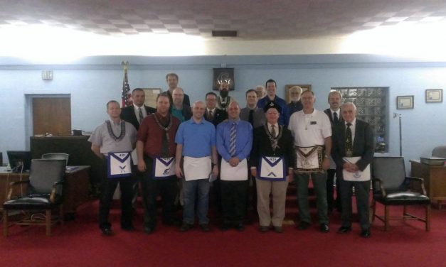 Lee Garrett raised to Master Mason