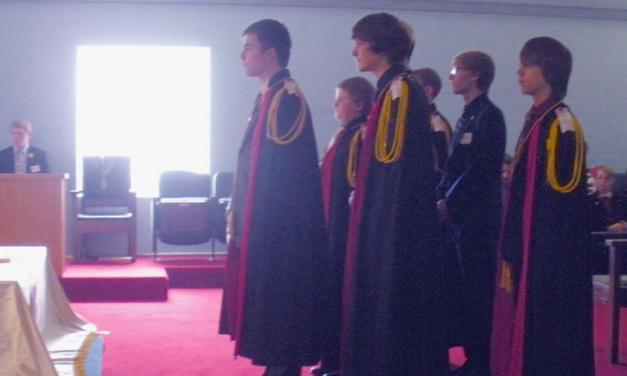 Installation of Officers at Carmel DeMolay