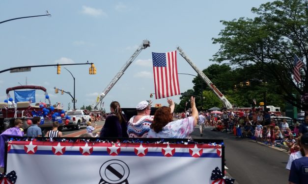 Carmel #421 Walks in CarmelFest Parade July 4th, 2015