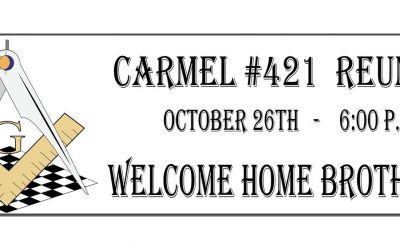 Carmel #421 Reunion Oct 26th, 2017