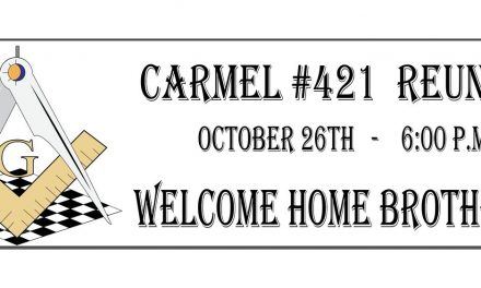 Carmel #421 Reunion Oct 26th, 2017