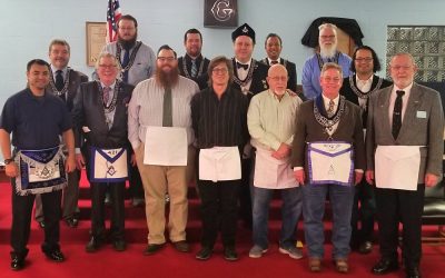 Congratulations to our newest Master Masons – Andrew Kurz, Thomas Breitweiser!