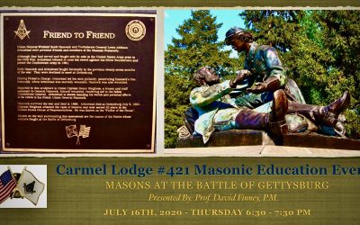 Masonic Education Event: Masons at the Battle of Gettysburg