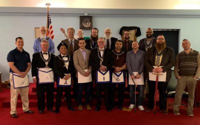 Congratulations to Carmel 421s Newest Fellow Craft – Brandon Krieger!