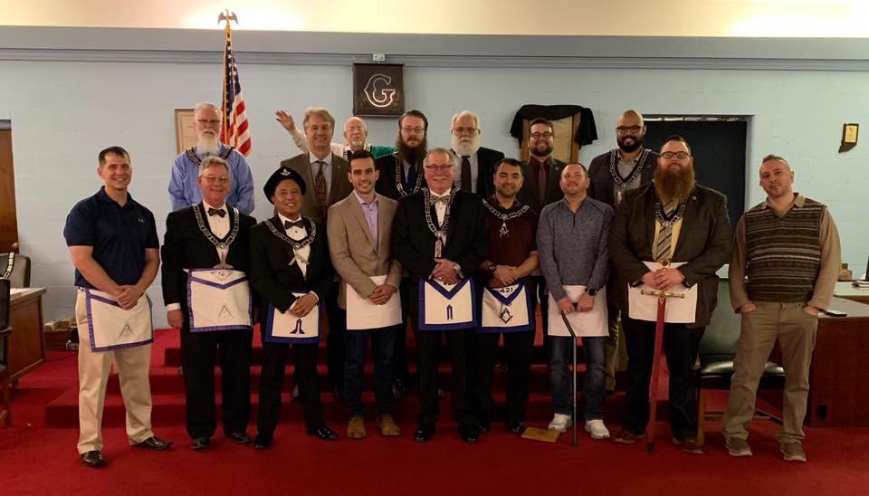 Congratulations to Carmel 421s Newest Fellow Craft – Brandon Krieger!