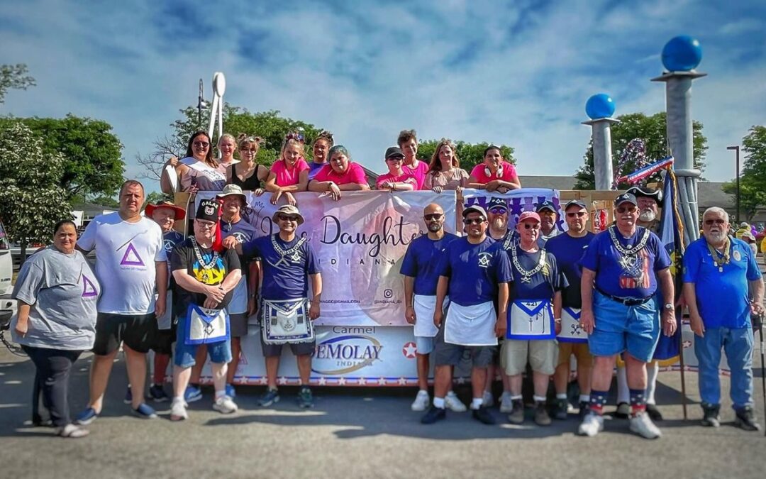 Masonic Groups Join CarmelFest 2022 Parade