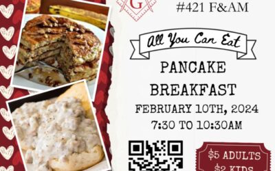 February Pancake Breakfast – February 10th, 2024