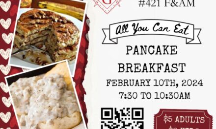 February Pancake Breakfast – February 10th, 2024