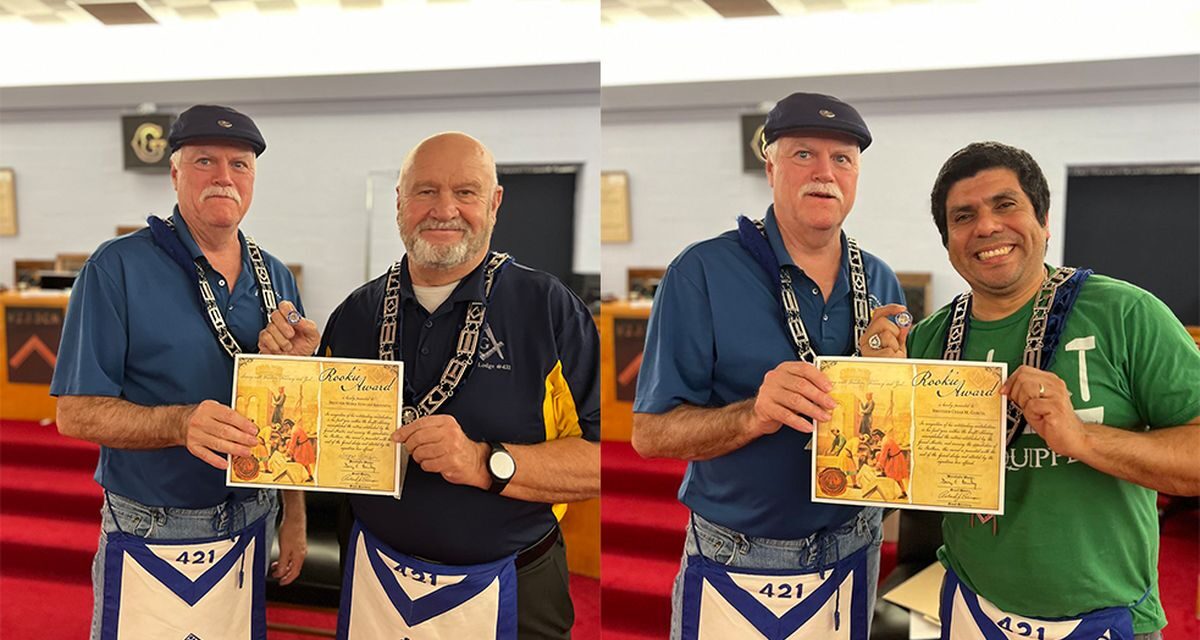 Two Rookie Awardees – Brothers Merle Kranning and Cesar Garcia