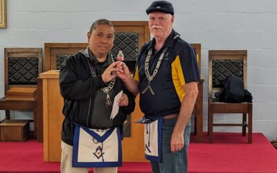 Sr. Deacon Carlo Nepomuceno Awarded Senior Ritualist Pin