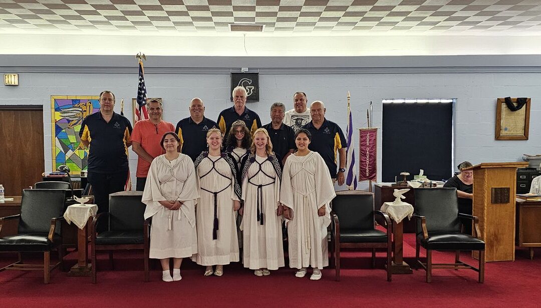 Bethel 68 Installation and Visit From 421 Officers