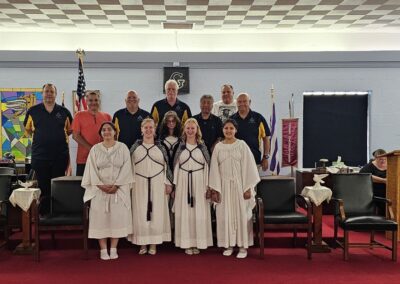 Bethel 68 Installation and Visit From 421 Officers-7-15-2024