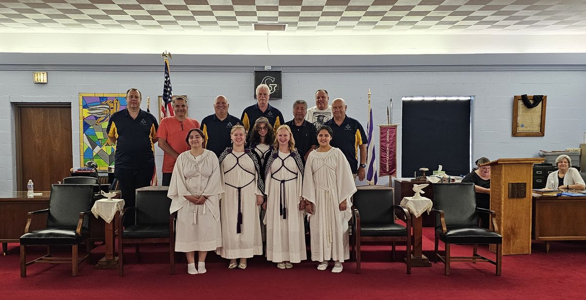 Bethel 68 Installation and Visit From 421 Officers