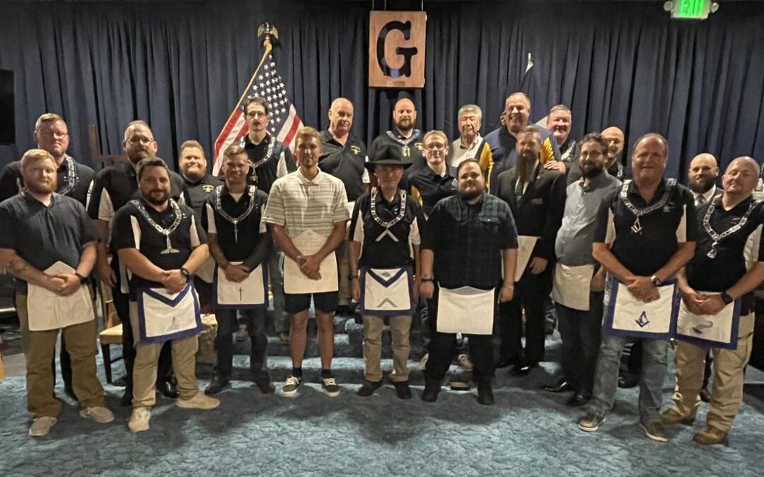 Entered Apprentice Degree at New Palestine Lodge – July 17 2024