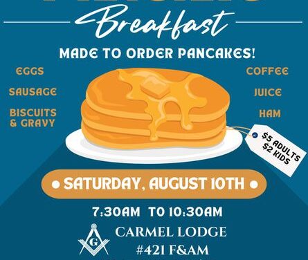 August Pancake Breakfast – August 10th, 2024