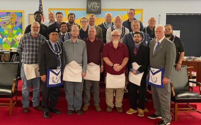 #421 Welcomes Four New Brothers in a Memorable Evening