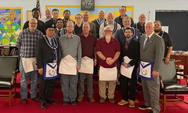 #421 Welcomes Four New Brothers in a Memorable Evening