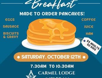 October Pancake Breakfast – October 12th, 2024