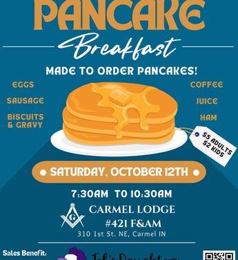 October Pancake Breakfast – October 12th, 2024