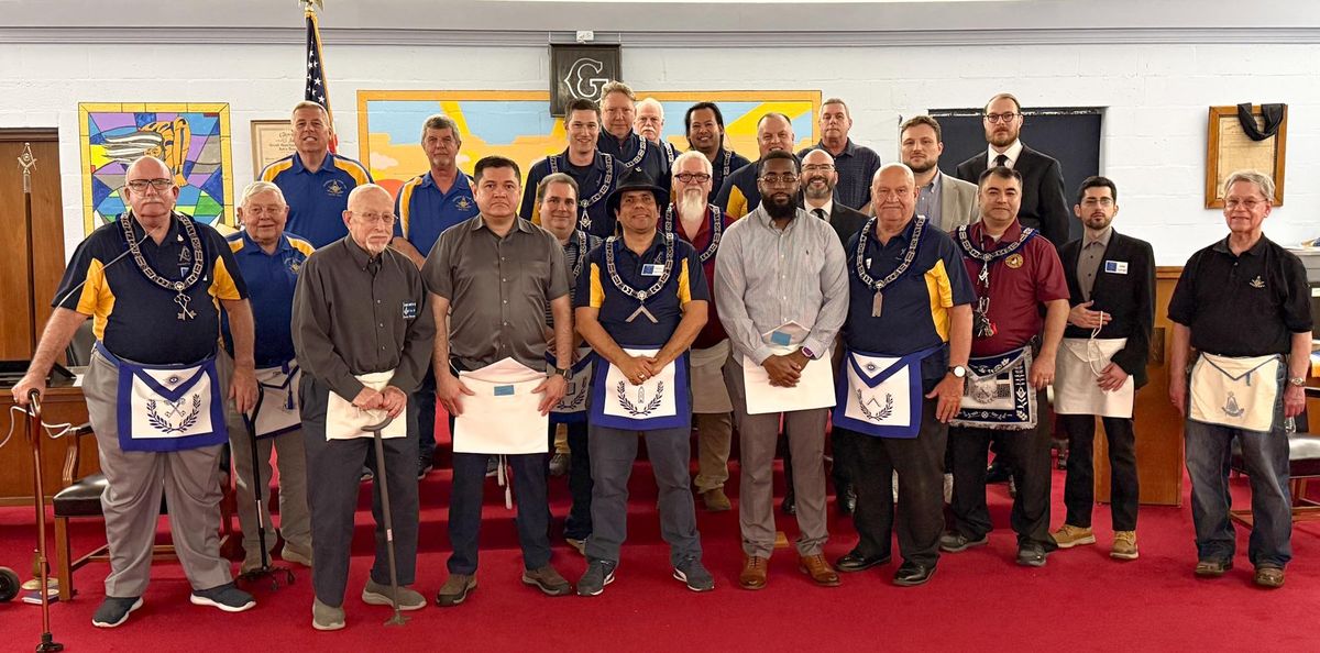 Entered Apprentice Degree – April 24, 2025 Update
