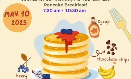 May 2025 Pancake Breakfast – May 10th 2025
