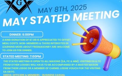 May Stated Meeting – May 8th 2025