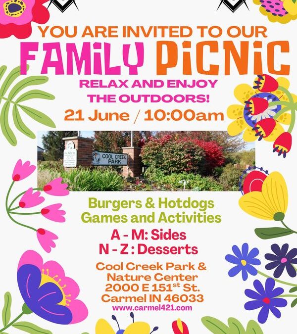 First Carmel Lodge 421 Family Picnic – June 21st 2025