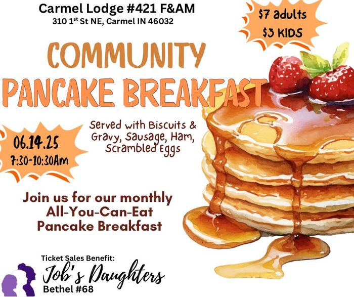 June 2025 Pancake Breakfast – June 14th 2025