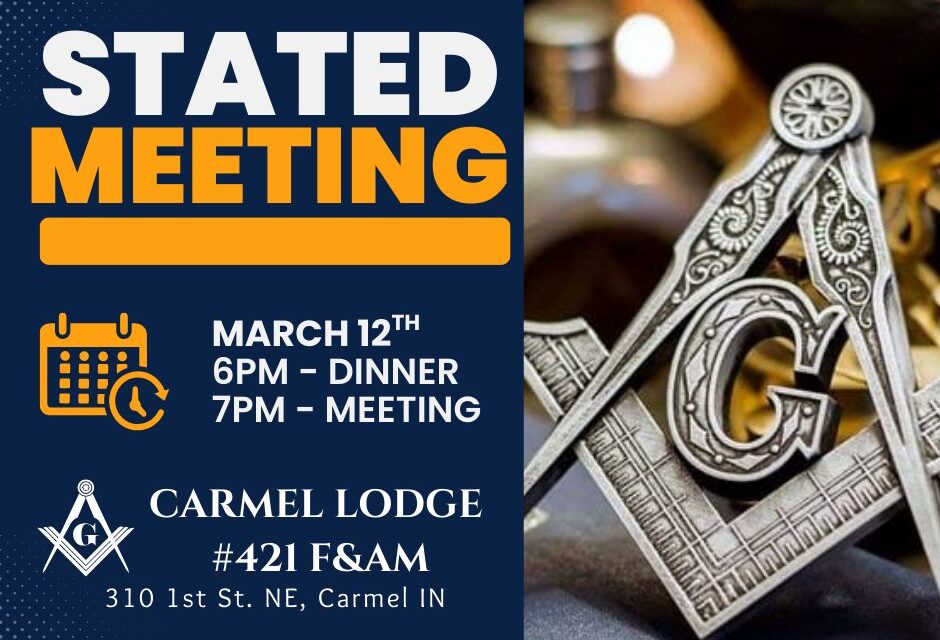 March Stated Meeting – March 12th 2026