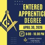 Entered Apprentice Degree – April 30, 2026