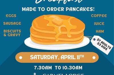 April 2026 Pancake Breakfast – April 11th, 2026