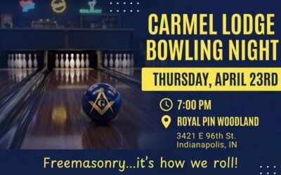 Bowling Night for Carmel Lodge 421 – April 23rd 2026