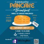 May 2026 Pancake Breakfast – May 9th, 2026